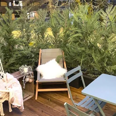 Terrasse Vue Mont Blanc, Centre