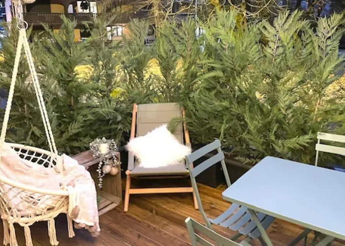 Terrasse Vue Mont Blanc, Centre